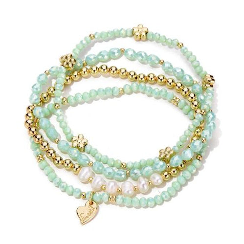 Armbanden set mint