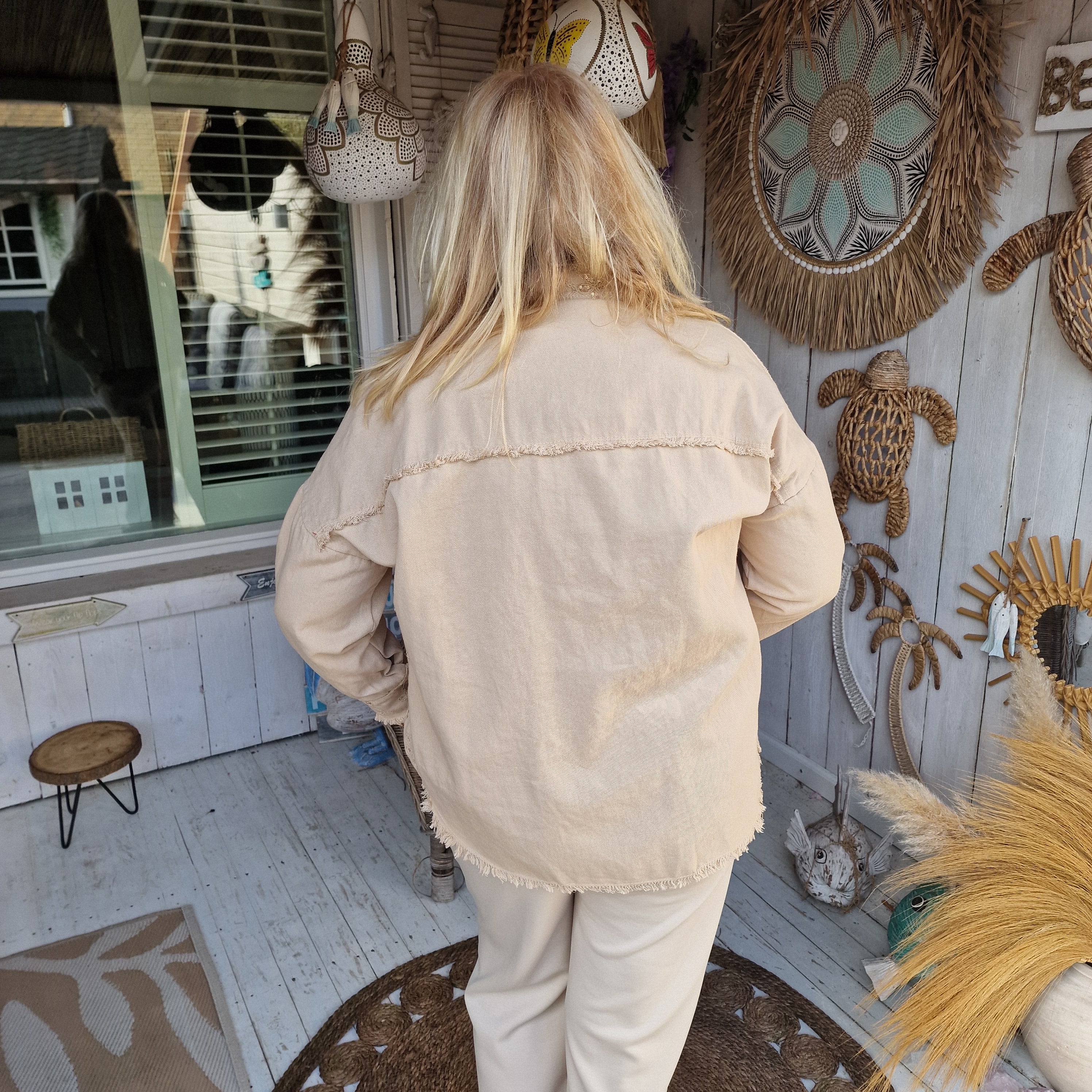 Sahara Bloom Jacket beige