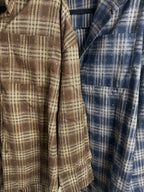 French kiss blouse bruin