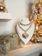 Heart of gold ketting