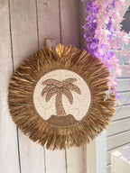 Palmboom rond hanger
