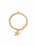 Armband Goudkleurig met Zeester & Schelp
