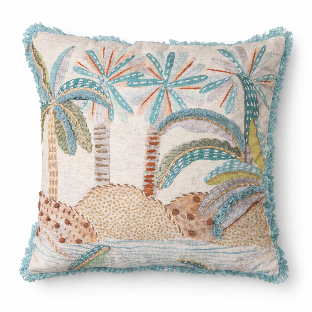 Palmboom tropisch kussen