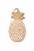 Bohemian Ananas Hanger met Schelpen - Handgemaakt - Ibiza Style - 16cm