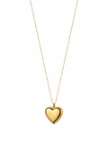 Gouden Hart Ketting – Minimalistisch Sieraad voor Dames