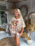 Top Frida beige