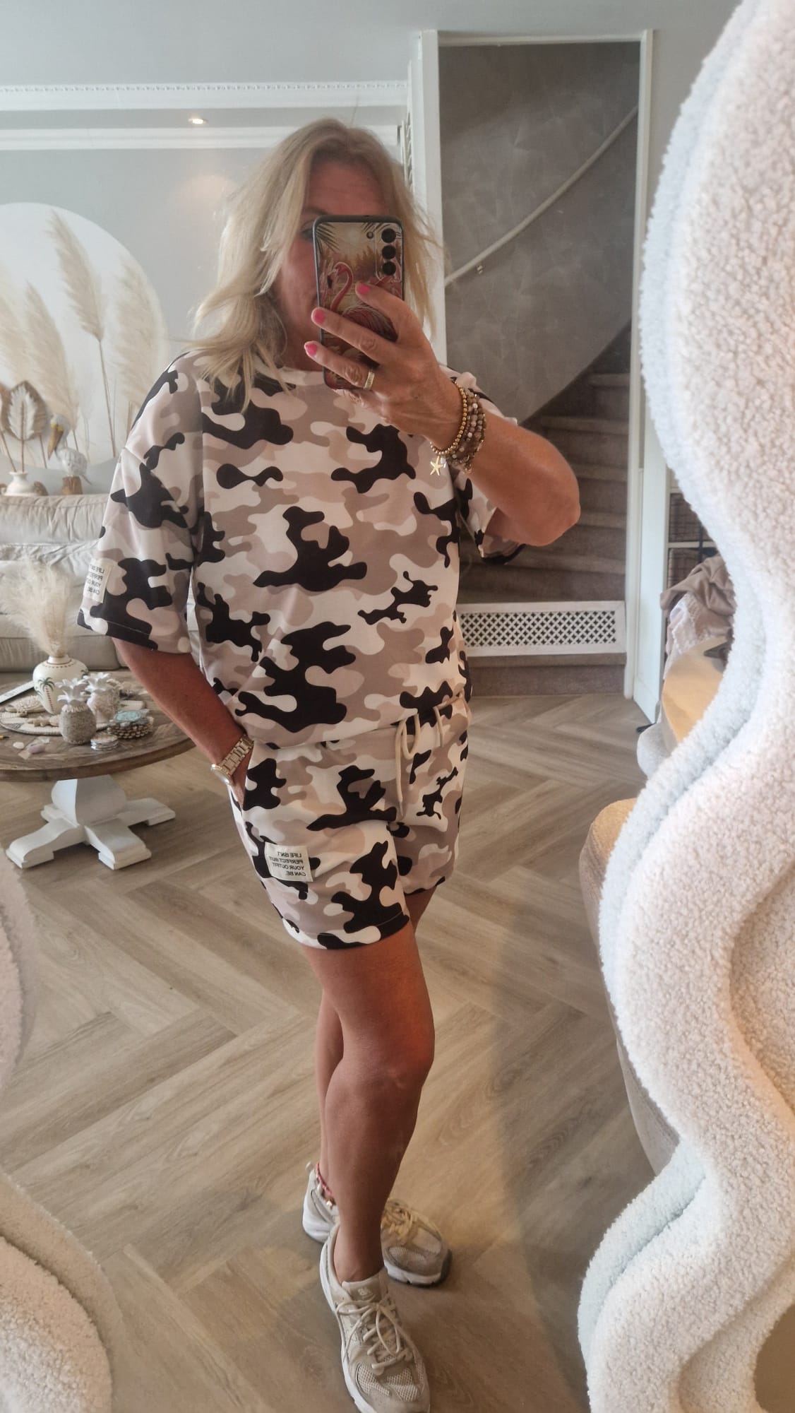 Life Isn`t Perfect But Your Outfit Can Be Twinset Dames Top& Broek Set