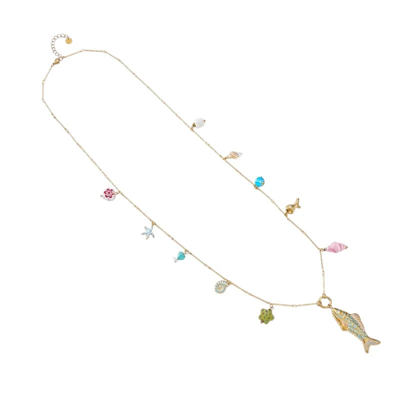 Fishy bedel lange ketting