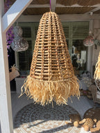 BOHO rotan lamp