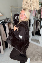 Fluffy bag Choco