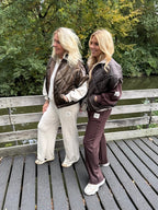 Metallic bodywarmer