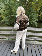 Metallic bodywarmer