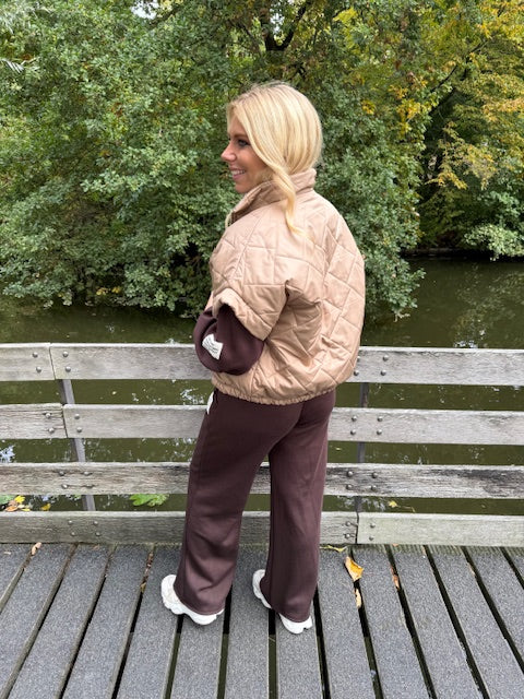 Bodywarmer Emma bruin