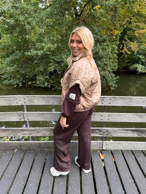 Bodywarmer Emma bruin