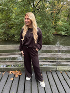 Diamond two piece set choco