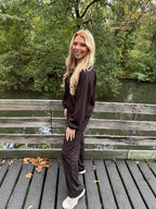 Diamond two piece set choco