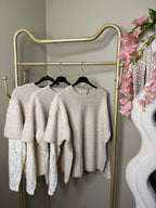 Romantische trui kant