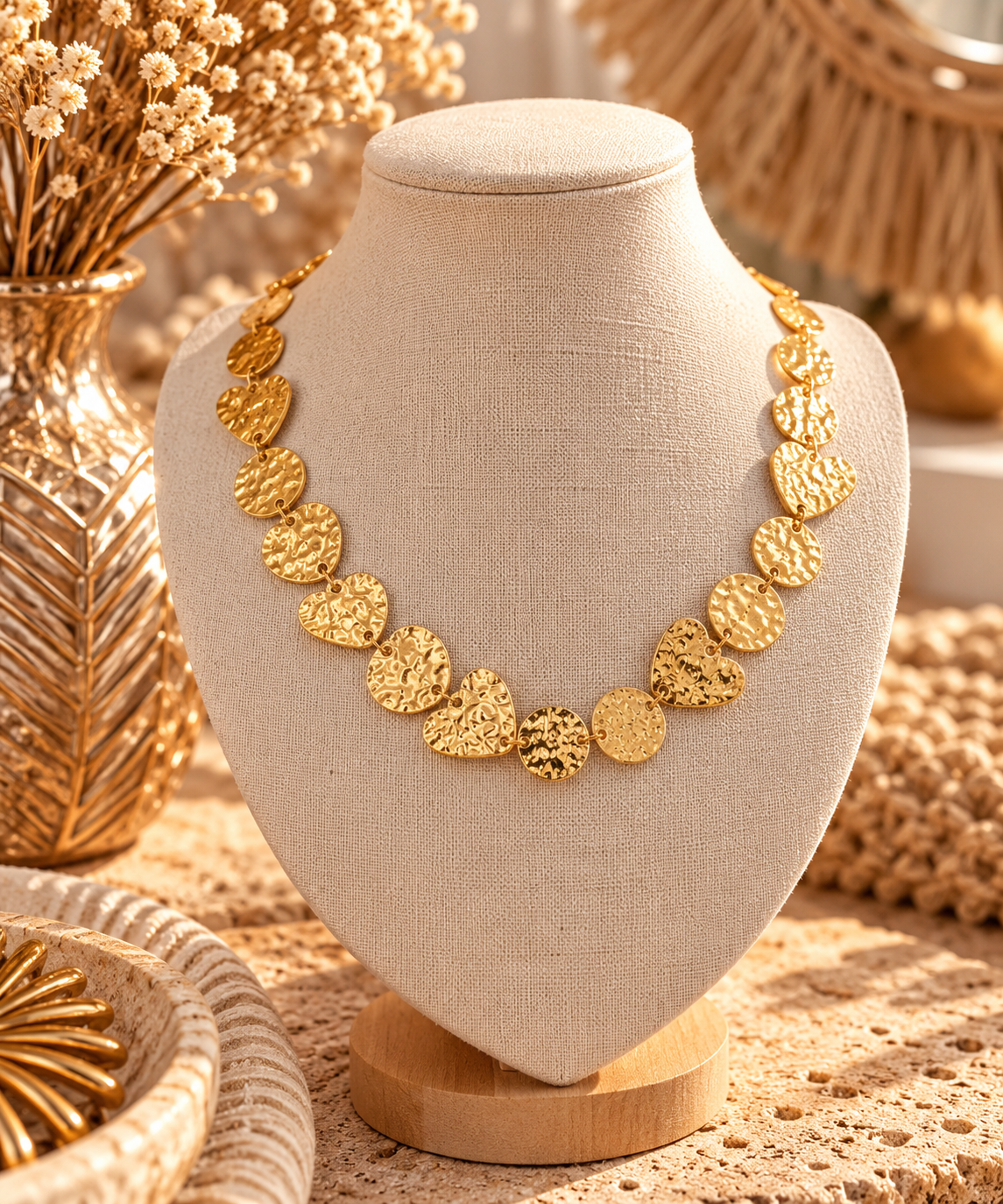 Love Golden Necklace 
