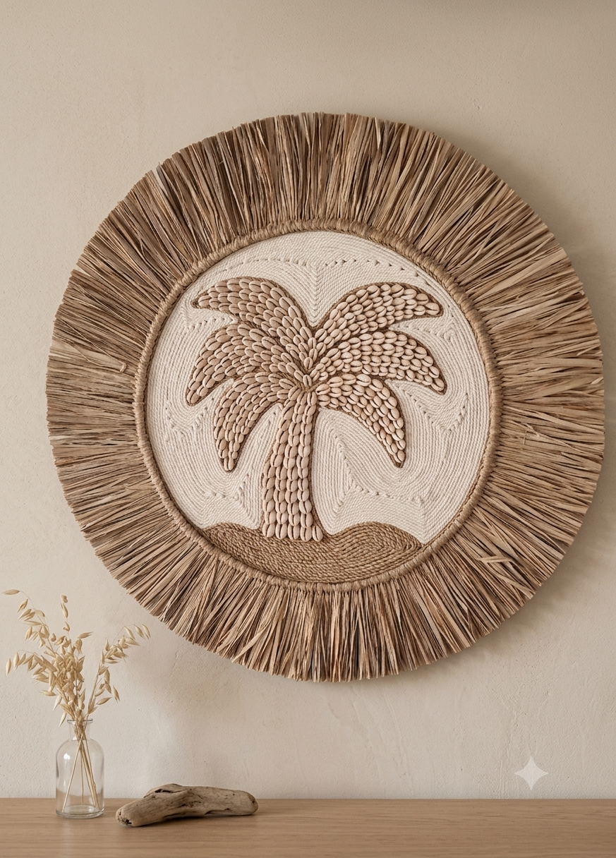 Wand deco Palmboom