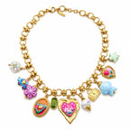 Charm-ketting | Vrolijke statement piece
