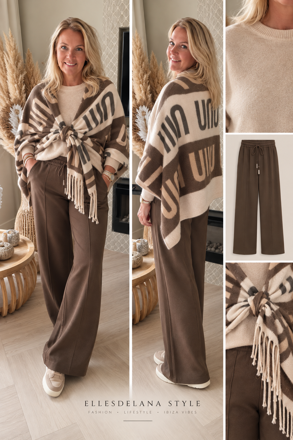 Omslagdoek – Cozy Chic in twee kleuren