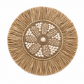 Boho Schelpen Wanddecoratie Rond-Ibiza Stijl Naturel S
