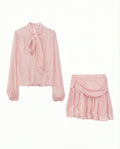 Blush set roze