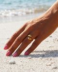 Gouden Open Ring – Minimalistisch Design