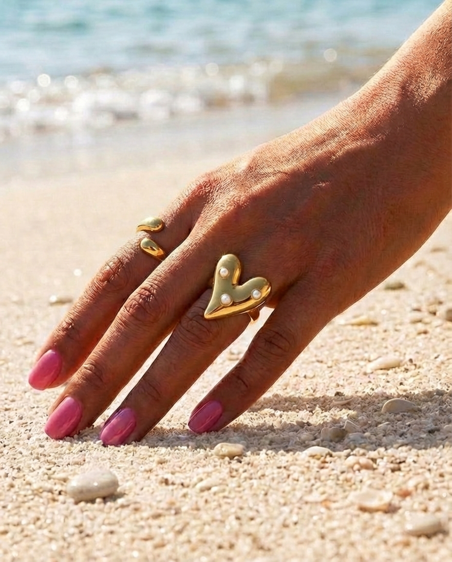 Gouden Open Ring – Minimalistisch Design