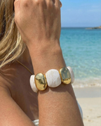 Armband Goud & Marble Look