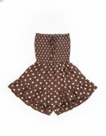 Bruine dot playsuite Mila
