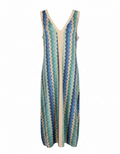 Maxi Jurk Daisy Blue