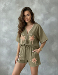 Palm beach set groen