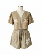 Palm beach set groen