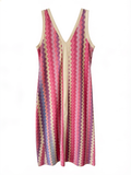 Maxi jurk Daisy Pink