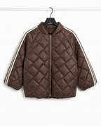 Striped jacket choco